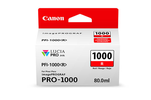 Canon PFI-1000 ink cartridge Original Red 013803262285 0554C002