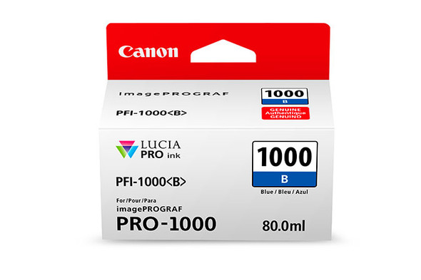 Canon PFI-1000 ink cartridge Original Blue 013803262308 0555C002