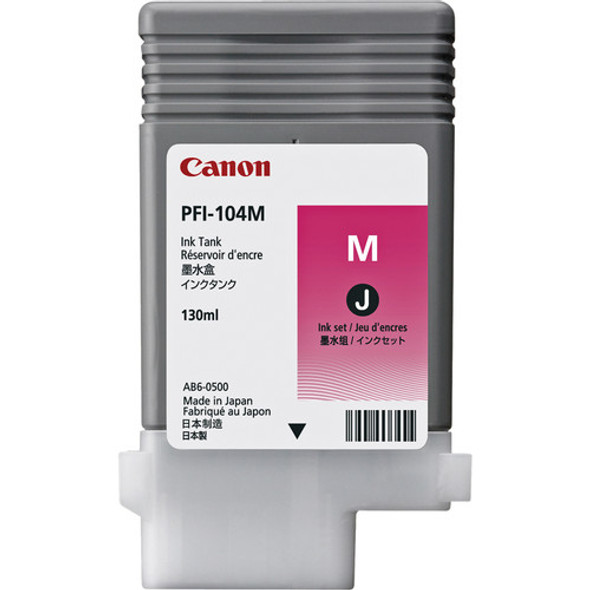 Canon PFI-104M ink cartridge Original Magenta 013803109382 3631B001