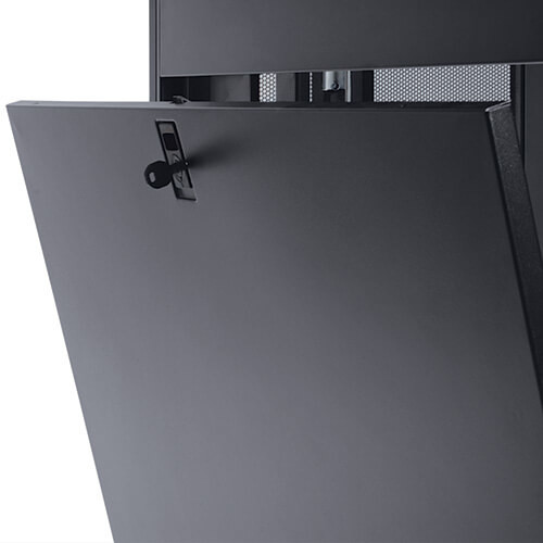 Tripp Lite 42U Rack Enclosure Server Cabinet 1088.6 Kgs Capacity With Doors & Side Panels 037332183736 Sr2400