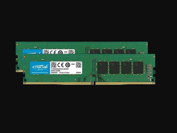 Crucial Memory CT2K4G4DFS824A 8GB DDR4 2400 CL17 SR x8 Unbuffered DIMM 288pin
