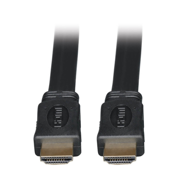 Tripp Lite High Speed HDMI Flat Cable, Ultra HD 4K x 2K, Digital Video with Audio (M/M), Black, 1.83 m 037332137975 P568-006-FL