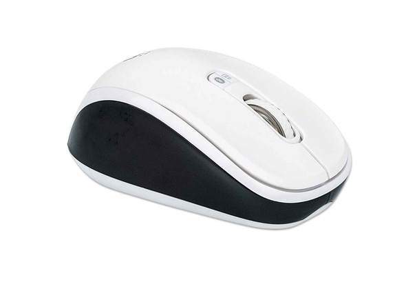 Manhattan Dual-Mode Mouse, Bluetooth 4.0 and 2.4 GHz Wireless, 800/1200/1600 dpi, Three Buttons With Scroll Wheel, Black & White, Three Year Warranty, Box 766623179645 179645