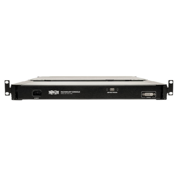 Tripp Lite 1U Rack-Mount Console with 19 in. LCD, 1920 x 1080 (1080p), DVI or VGA Video 037332194343 B021-000-19-HD2