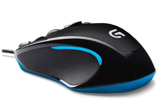 Logitech G300S mouse Right-hand USB Type-A Optical 2500 DPI 097855108937 910-004360