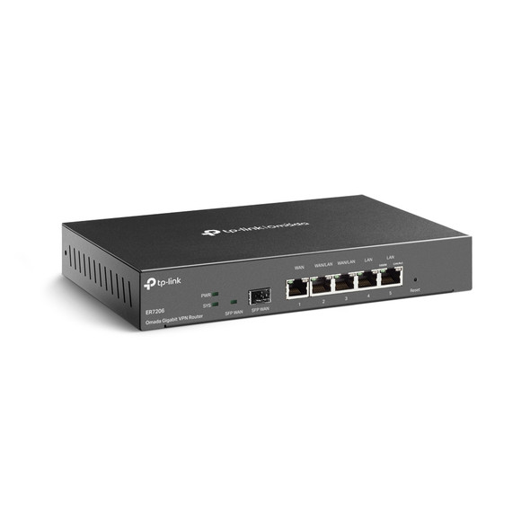 TP-LINK SafeStream Gigabit Multi-WAN VPN Router 840030701474 TL-ER7206