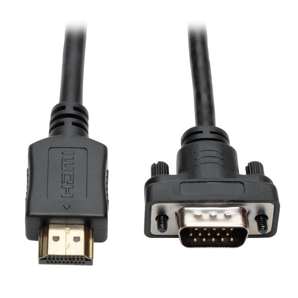Tripp Lite HDMI to VGA Active Converter Cable, HDMI to Low-Profile HD15 (M/M), 1920 x 1200 @ 60 Hz, 0.91 m 037332201126 P566-003-VGA
