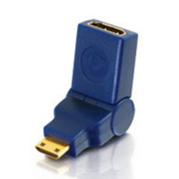 C2G M HDMI™ Mini Port Saver Adapter HDMI F HDMI Mini M Blue 757120404347 40434