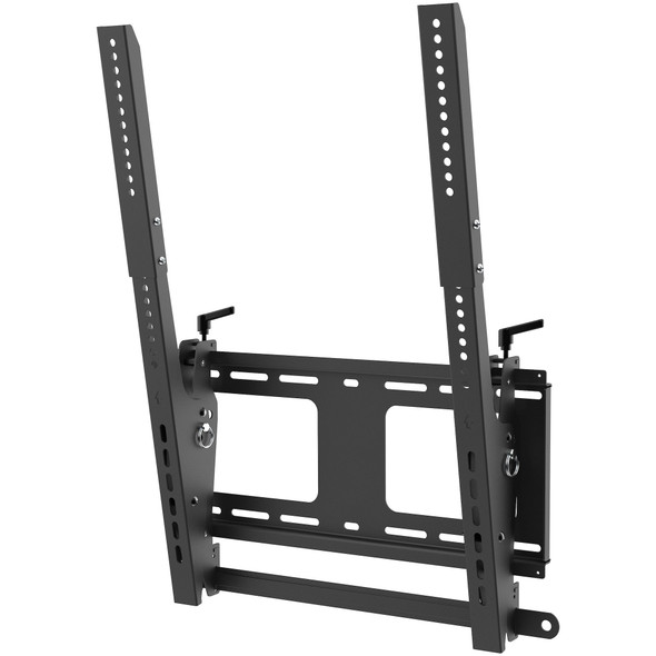 StarTech.com Portrait/Vertical TV Wall Mount - Heavy Duty TV Wall Mount - 40-55" VESA Display (110lb/50kg)- Tilting Low Profile Television Digital Signage Mount with Lockable Security Bar 065030889926 FPWTLTPORT