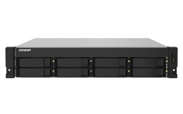 QNAP TS-832PXU-RP NAS Rack (2U) Ethernet LAN Black AL324 885022020164 TS-832PXU-RP-4G-US