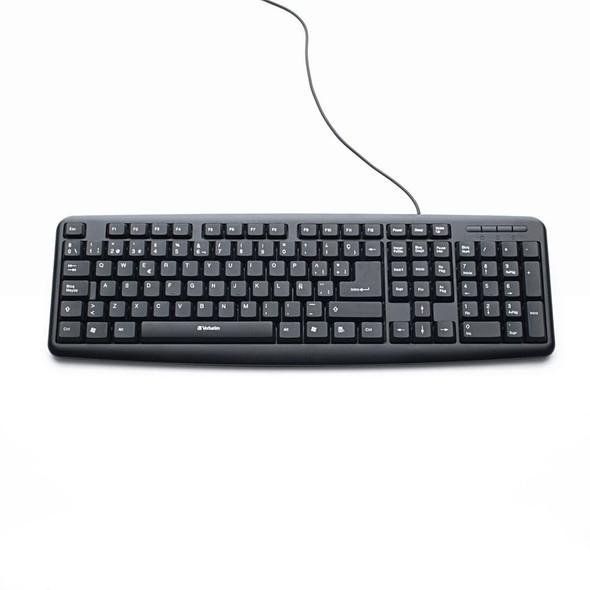 Verbatim 98121 keyboard USB Black 023942981213 98121