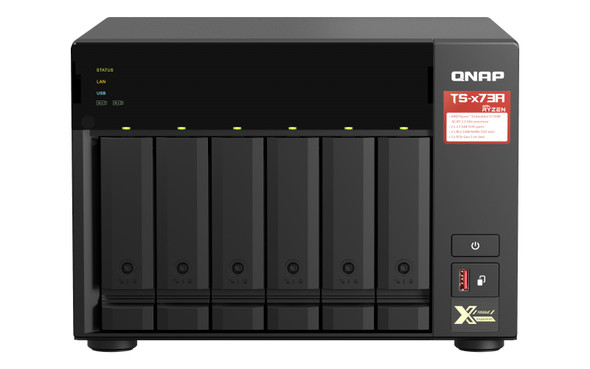 QNAP TS-673A NAS Tower Ethernet LAN Anthracite V1500B 885022020928 TS-673A-8G-US