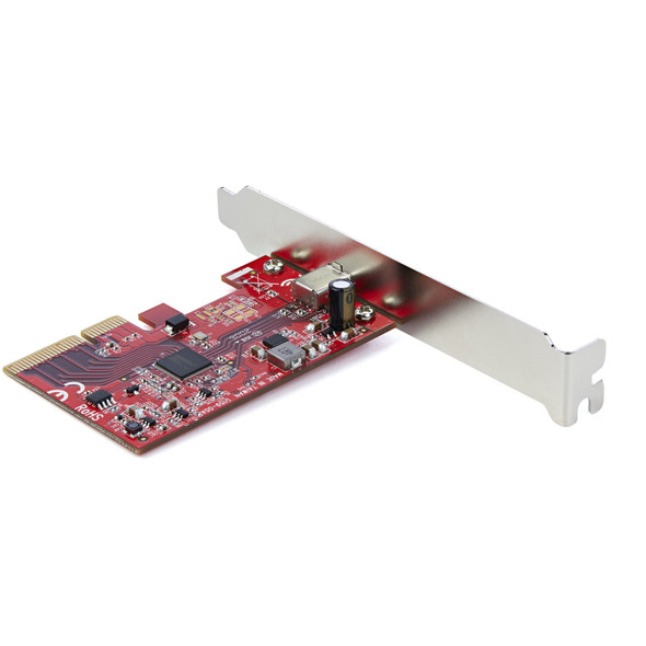 StarTech.com 1-Port USB 3.2 Gen 2x2 PCIe Card - USB-C SuperSpeed 20Gbps PCI Express 3.0 x4 Host Controller Card - USB Type-C PCIe Add-On Adapter Card - Expansion Card - Windows & Linux 065030891264 PEXUSB321C