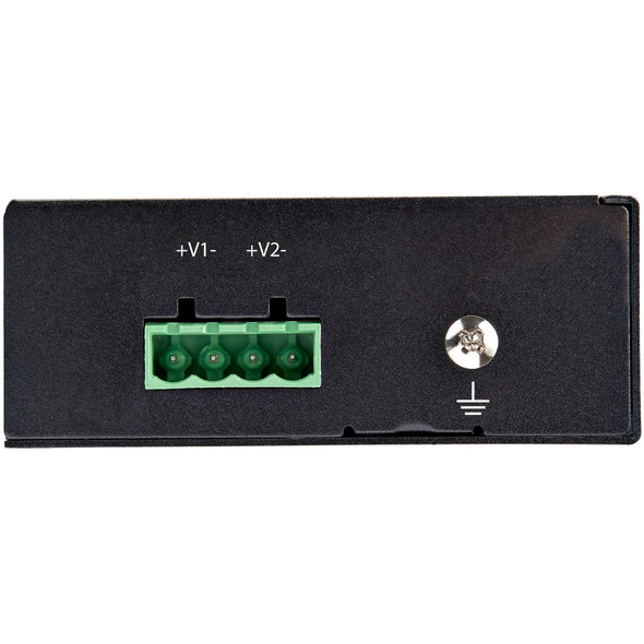 Startech.Com Industrial Gigabit Poe Injector - High Speed/High Power 90W - 802.3Bt Poe++ 48V-56Vdc Din Rail Upoe/Ultra Power Over Ethernet Injector Adapter -40C To +75C Rugged 065030889568 Poeinj1G90W