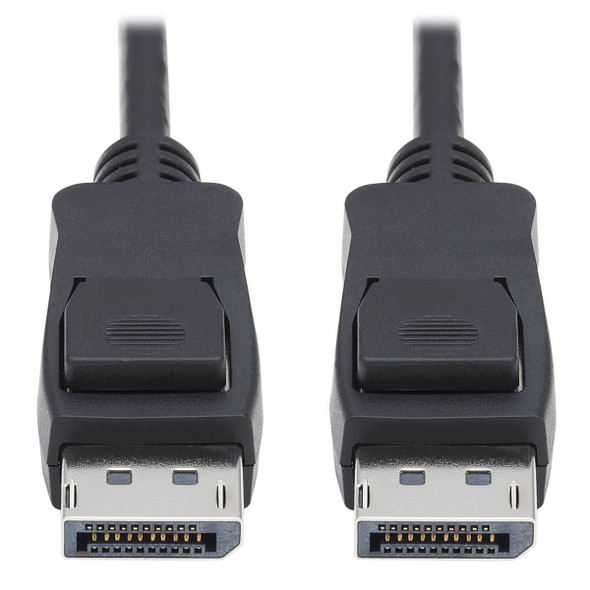 Tripp Lite DisplayPort 1.4 Cable with Latching Connectors - 8K UHD, HDR, 4:2:0, HDCP 2.2, M/M, Black, 0.91 m 037332255112 P580-003-V4