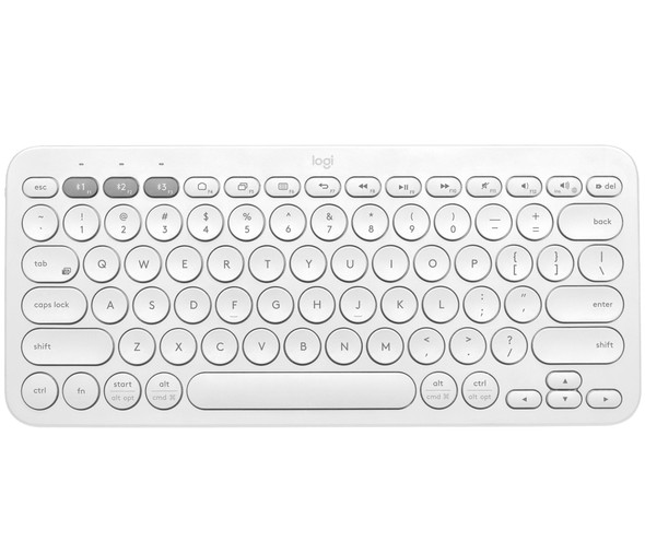 Logitech K380 for mac keyboard Bluetooth QWERTY US English White 097855158987 920-009729