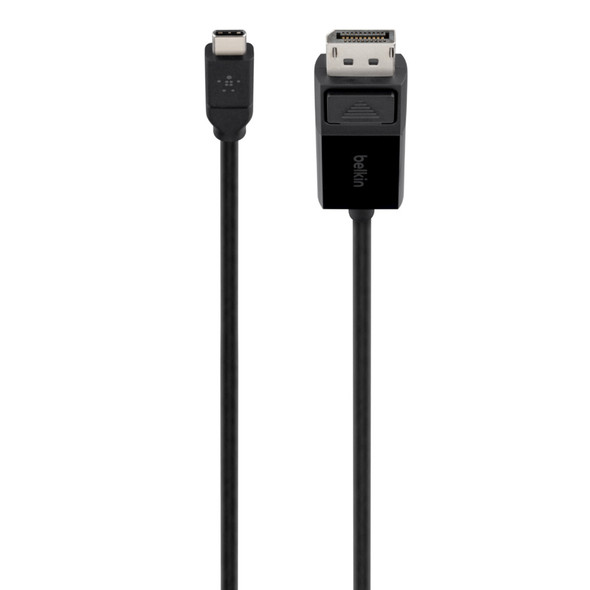 Belkin B2B103-06-BLK video cable adapter 1.8 m USB Type-C DisplayPort Black 745883779093 B2B103-06-BLK