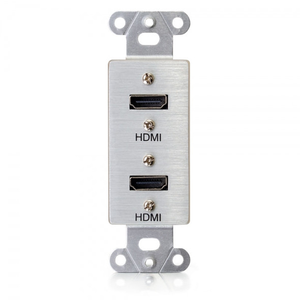 C2G 39875 Wall Plate/Switch Cover Aluminium 757120398752 39875