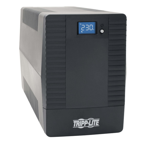 Tripp Lite UPS 1500VA 900W Battery Back Up Tower AVR 230V Line-Interactive with 8 C13 Outlets - C14 Inlet, LCD, USB 037332221773 OMNIVSX1500