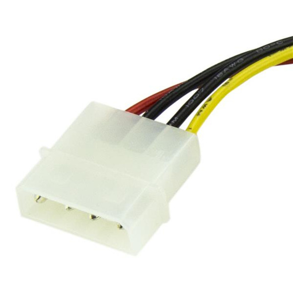 Startech.Com 6In 4 Pin Lp4 To Sata Power Cable Adapter 065030796330 Satapowadap