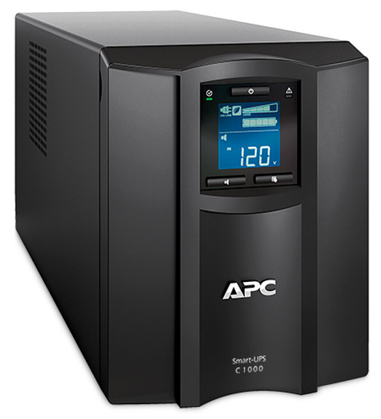 APC SMC1000C uninterruptible power supply (UPS) Line-Interactive 1 kVA 600 W 8 AC outlet(s) 731304322740 SMC1000C