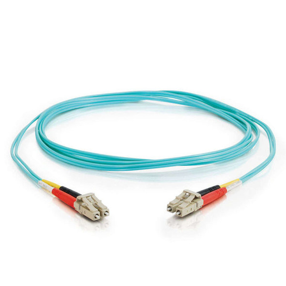 C2G 15m, LC - LC fibre optic cable Blue 757120011170 01117