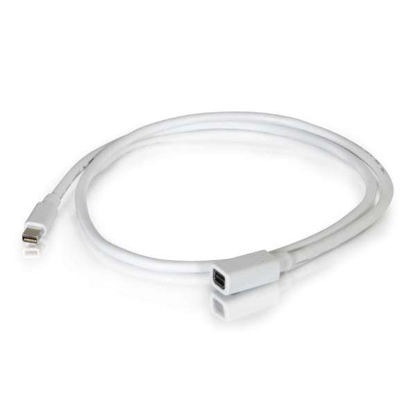C2G 54413 DisplayPort cable 0.91 m Mini DisplayPort White 757120544135 54413
