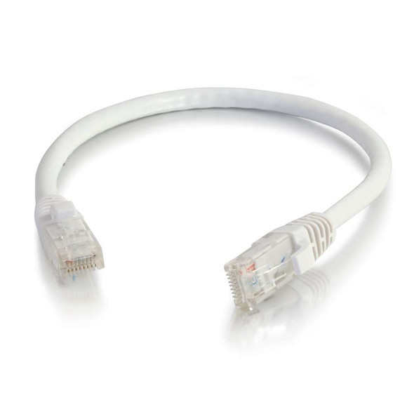 C2G 6" Cat6 Networking Cable White 0.15 M U/Utp (Utp) 757120009597 00959