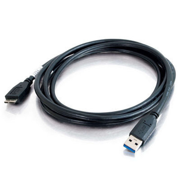 C2G 1M Usb 3.0 A Male To Micro B Male Cable Usb Cable Usb A Micro-Usb B Black 757120541769 54176