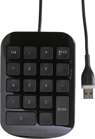 Targus Numeric Keypad Keyboard Usb Black 092636246457 Akp10Us