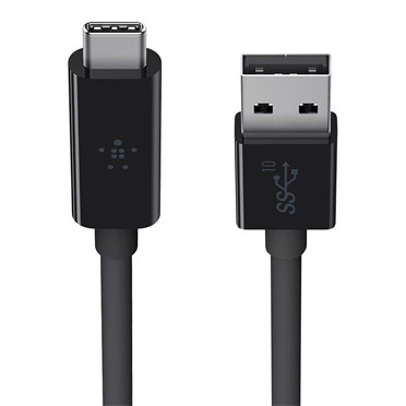 Belkin USB-A - USB-C, 0.9m USB cable USB 3.2 Gen 2 (3.1 Gen 2) USB A USB C Black 745883692309 F2CU029BT1M-BLK