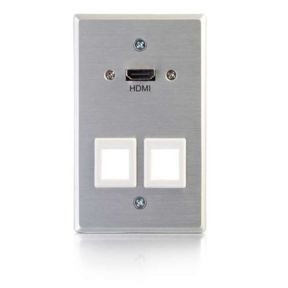 C2G 60160 Wall Plate/Switch Cover Aluminium 757120601609 60160