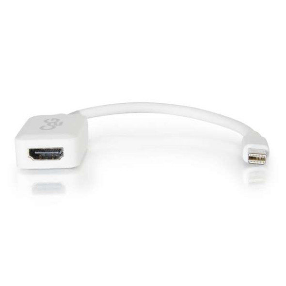 C2G 54314 video cable adapter 0.2 m Mini DisplayPort HDMI White 757120543145 54314