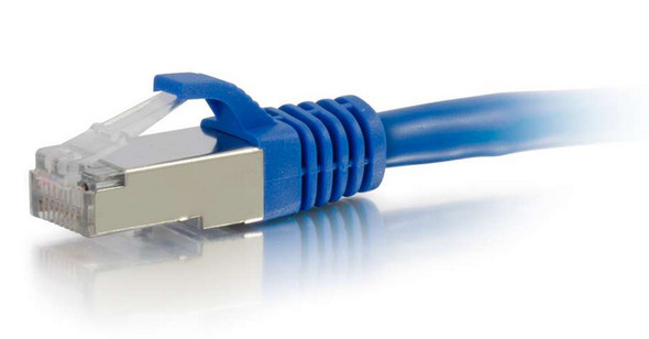 C2G 25ft. Cat6 RJ-45 networking cable Blue 7.62 m S/FTP (S-STP) 757120008057 00805