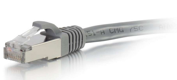 C2G 3ft. Cat6a RJ-45 networking cable Grey 0.91 m S/FTP (S-STP) 757120006404 00640