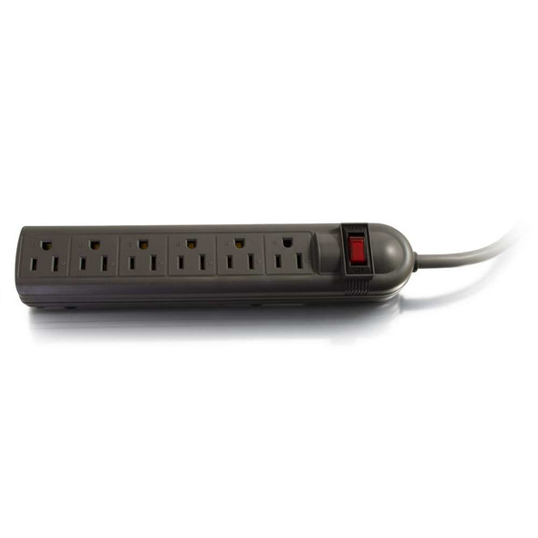 C2G 29300 Surge Protector Black 6 Ac Outlet(S) 125 V 1.2 M 757120293002 29300