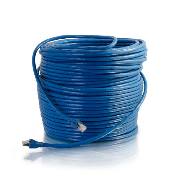 C2G 76.2m, Cat6, RJ-45, m/m networking cable Blue S/FTP (S-STP) 757120431237 43123
