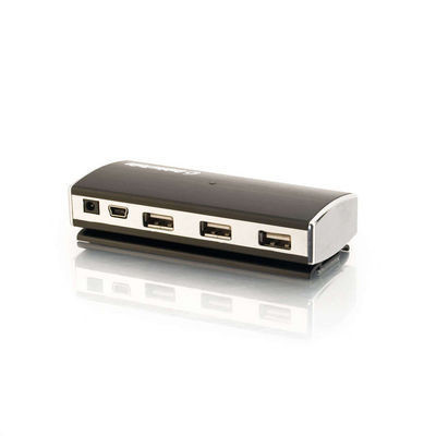 C2G 7 X Usb 2.0 480 Mbit/S Black, Silver 757120295099 29509