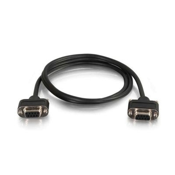 C2G 52174 serial cable Black 0.9 m DB9 757120521747 52174