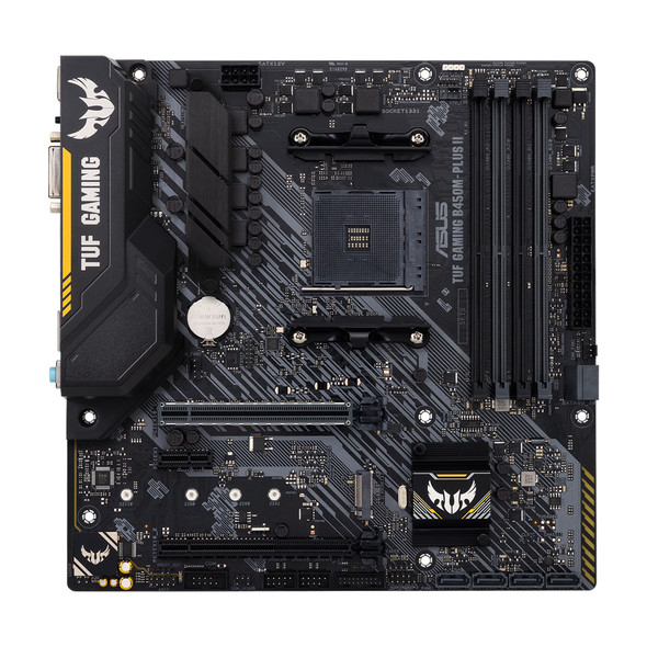 ASUS TUF Gaming B450M-Plus II AMD B450 Socket AM4 micro ATX 192876927199 TUF GAMING B450M-PLUS II
