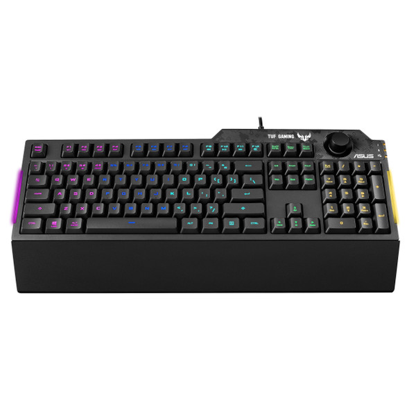 ASUS TUF Gaming K1 keyboard USB QWERTY English Black 192876625521 RA04 TUF GAMING K1/US