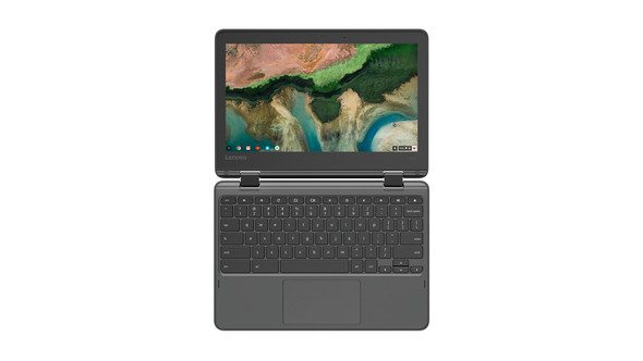 Lenovo 300e Hybrid (2-in-1) 29.5 cm (11.6") Touchscreen HD 7th Generation AMD A4-Series APUs 4 GB DDR4-SDRAM 32 GB eMMC Wi-Fi 5 (802.11ac) Chrome OS Black 194632381665 82CE0000US