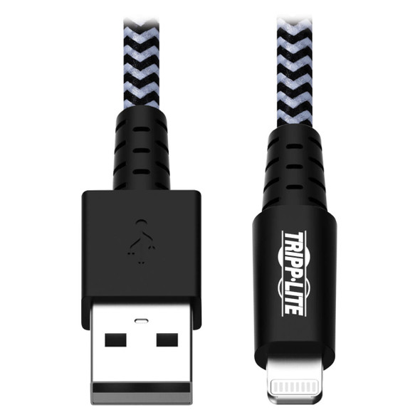 Tripp Lite Heavy-Duty USB Sync/Charge Cable with Lightning Connector, 3.05 m 037332239471 M100-010-HD