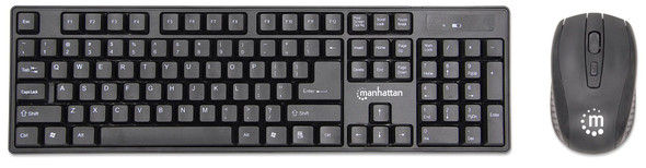 Manhattan 178990 Keyboard Rf Wireless Black 766623178990 178990