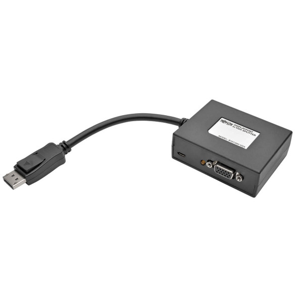 Tripp Lite 2-Port DisplayPort to VGA Hub, DP1.2, TAA 037332191496 B157-002-VGA