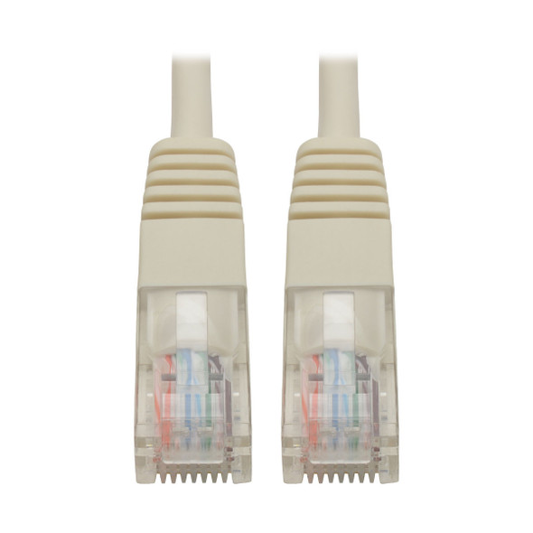 Tripp Lite Cat5e / Cat5 350MHz Molded UTP Patch Cable (RJ45 M/M), White, 0.91 m 037332119971 N002-003-WH
