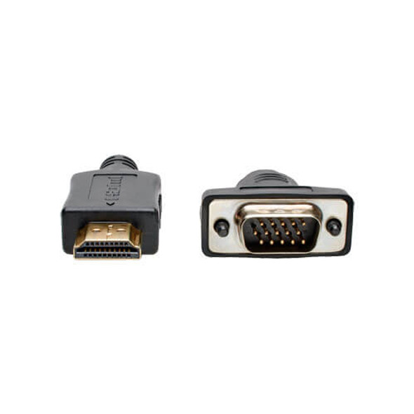 Tripp Lite Hdmi To Vga Active Converter Cable, Hdmi To Low-Profile Hd15 (M/M), 1920 X 1200 @ 60 Hz, 4.57 M 037332201096 P566-015-Vga