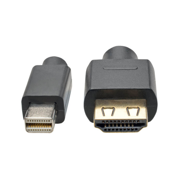 Tripp Lite Mini DisplayPort 1.2a to HDMI Active Adapter Cable with Gripping HDMI Plug, HDMI 2.0, HDCP 2.2, 4K x 2K @ 60 Hz (M/M), 4.57 m 037332200594 P586-015-HD-V2A