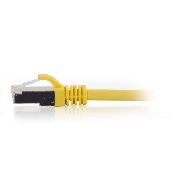C2G 25ft Cat6 STP networking cable Yellow 7.6 m U/FTP (STP) 757120008736 00873