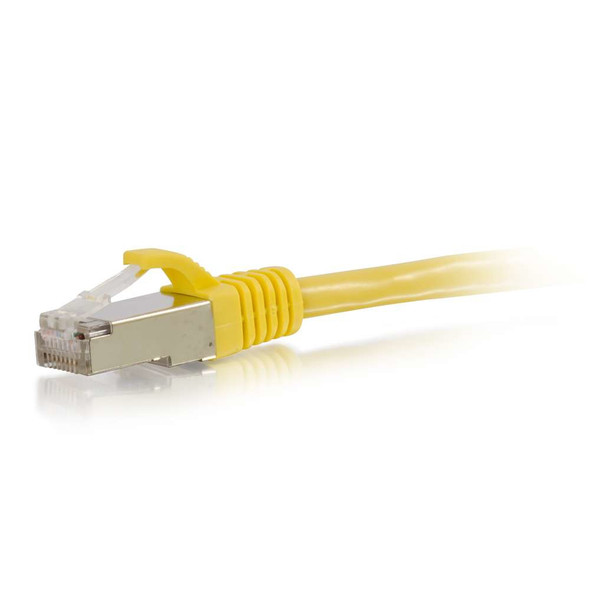 C2G 6ft Cat6 STP networking cable Yellow 1.8 m U/FTP (STP) 757120008644 00864